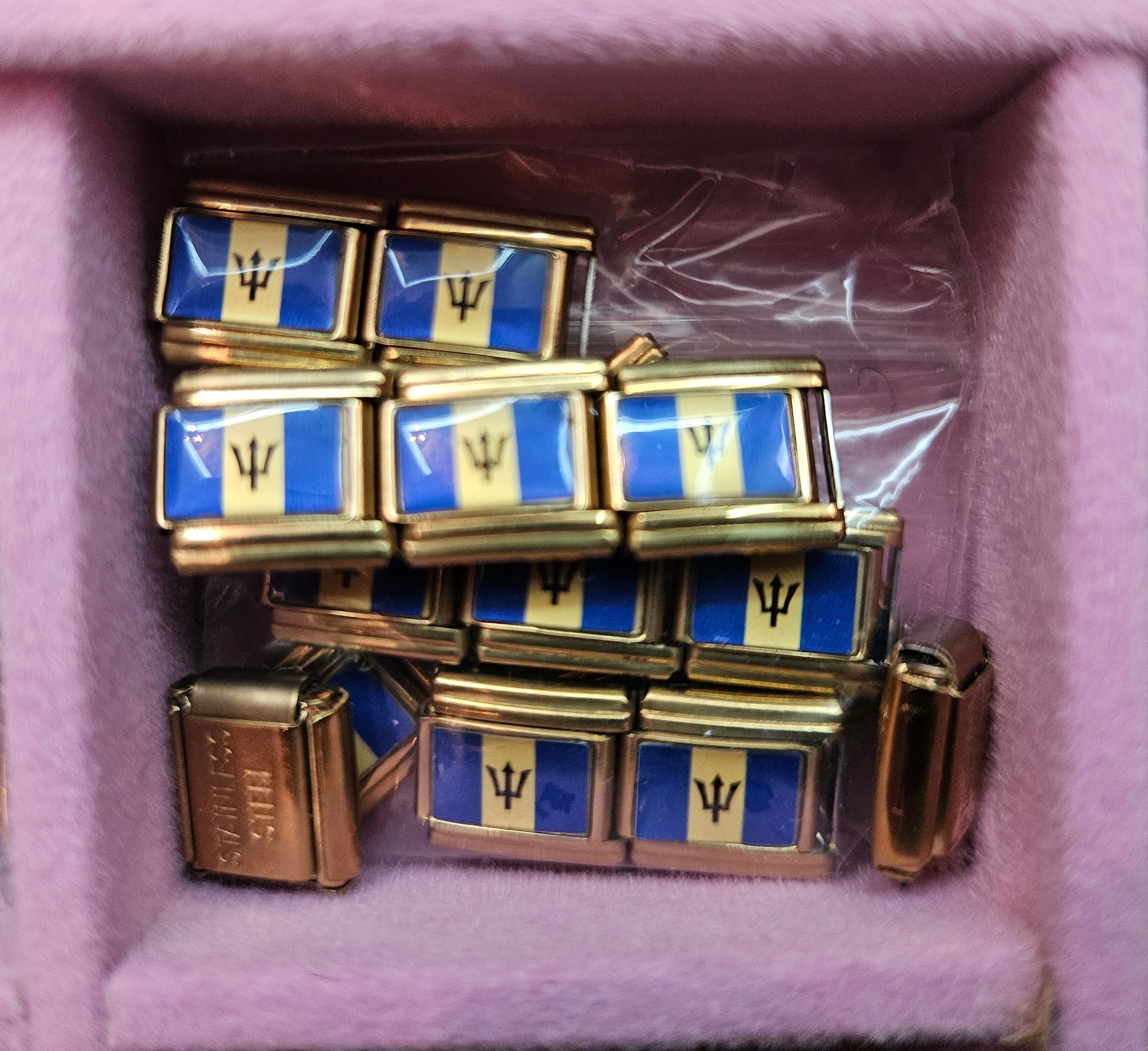Caribbean Italian Charms For Bracelets 1pc each