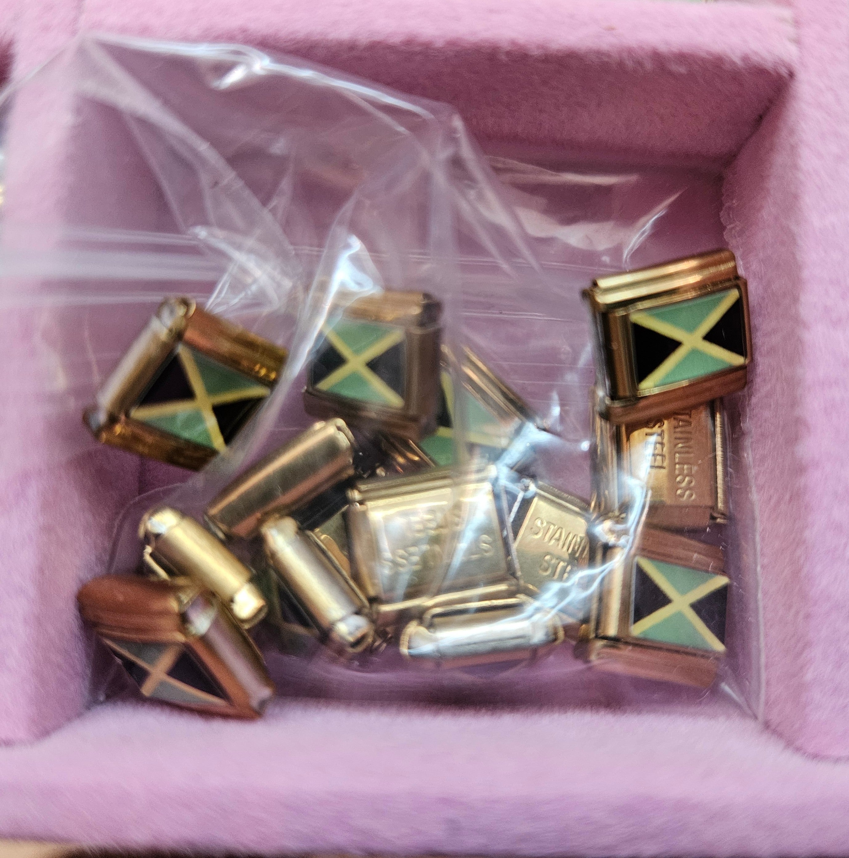 Caribbean Italian Charms For Bracelets 1pc each