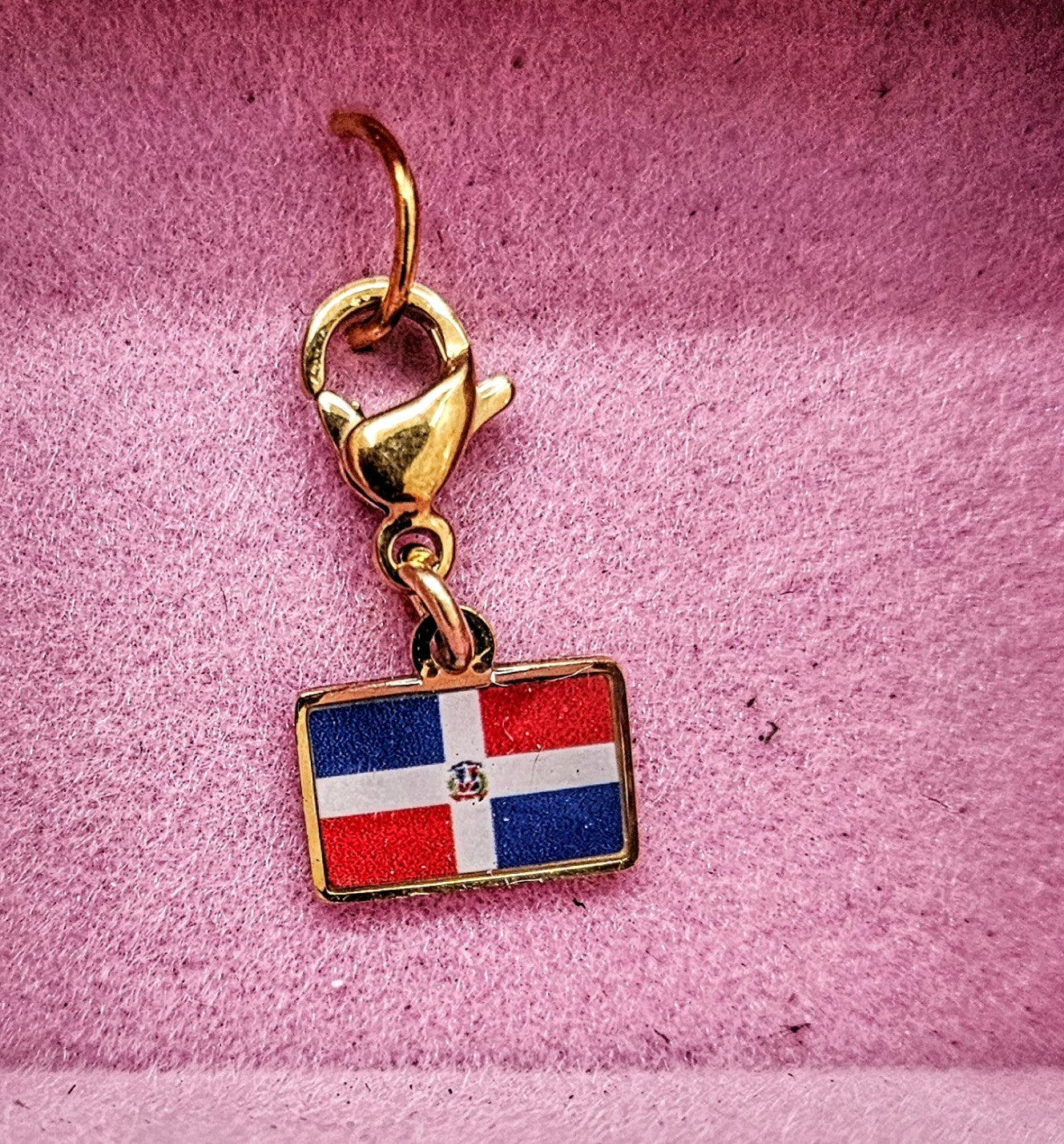 Custom Caribbean souvenir mini Hook Charms