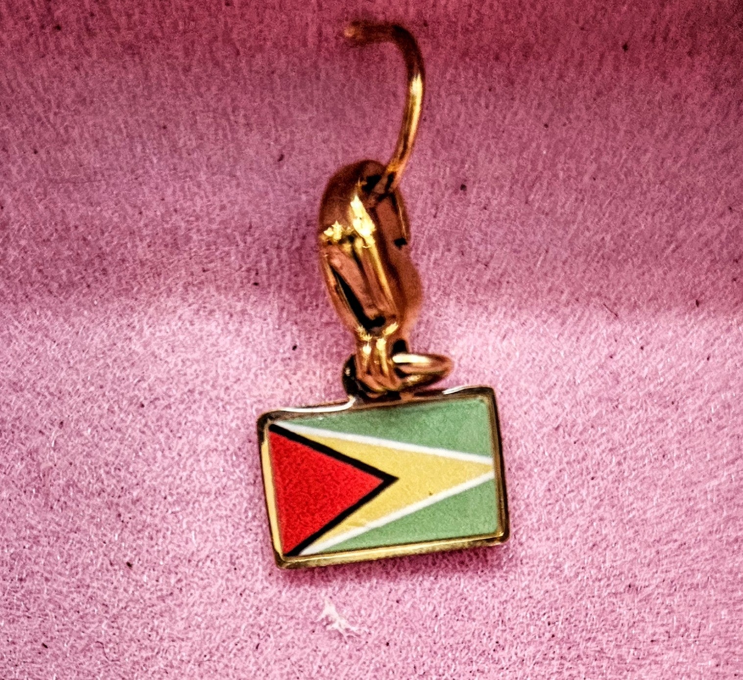 Custom Caribbean souvenir mini Hook Charms