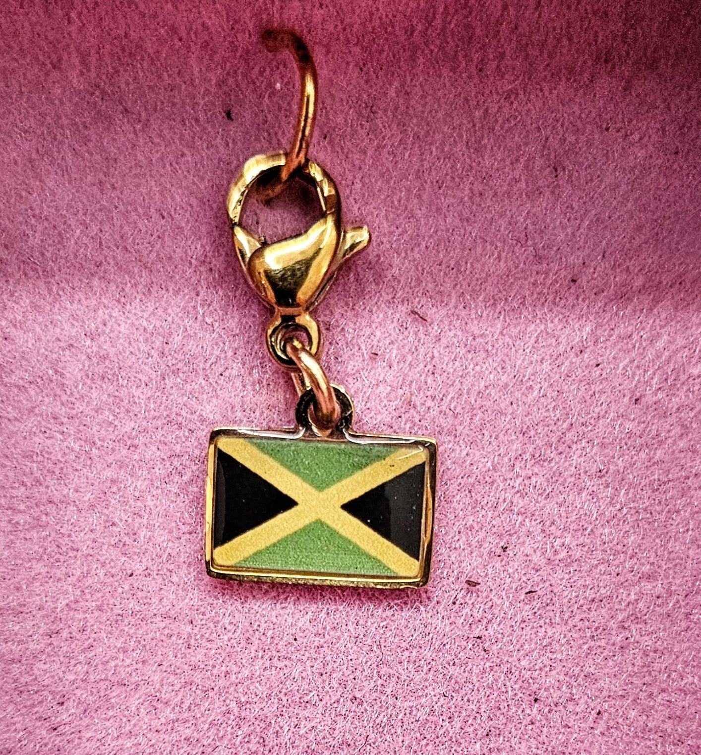 Custom Caribbean souvenir mini Hook Charms