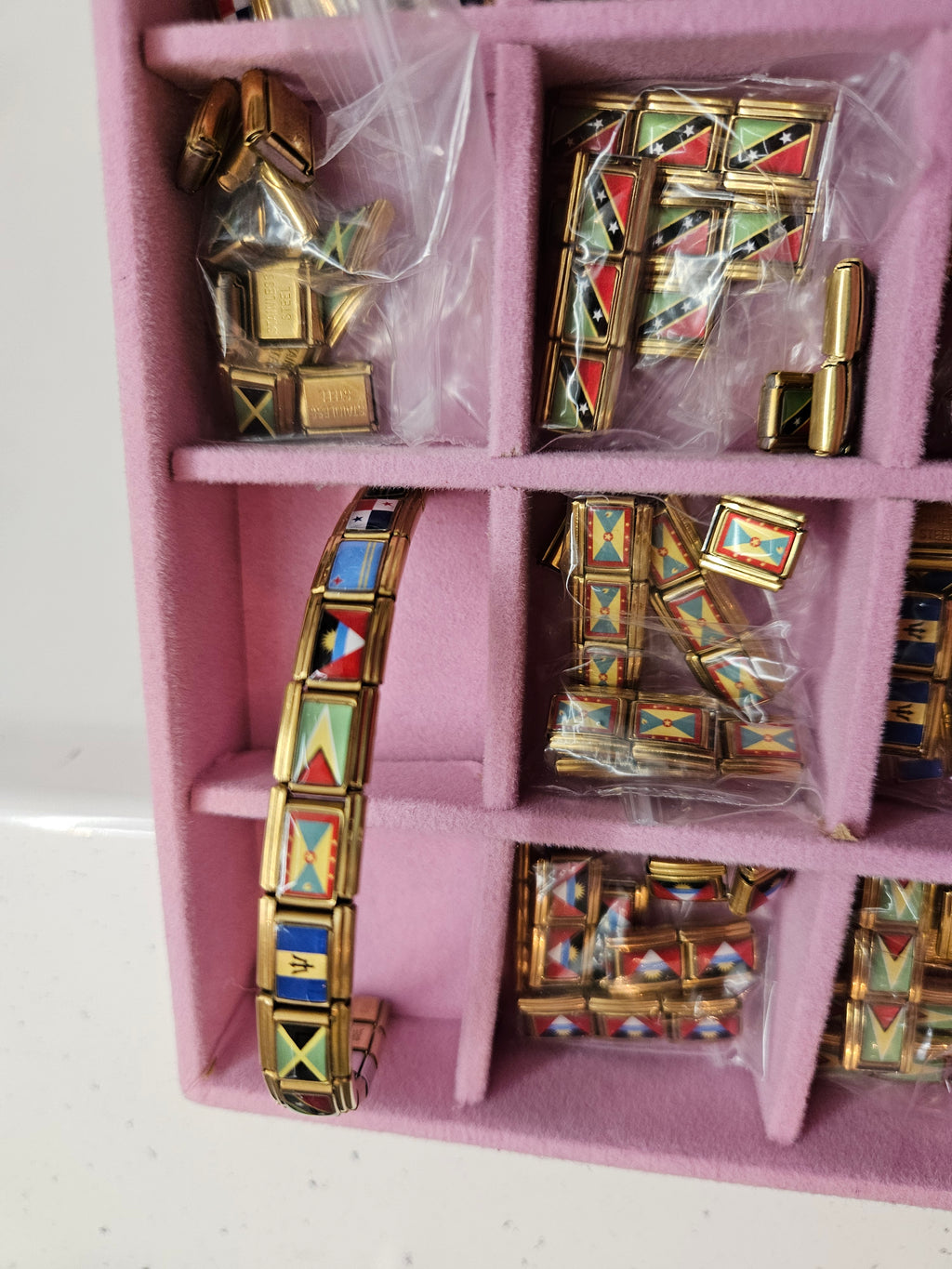 Caribbean Italian Charms For Bracelets 1pc each