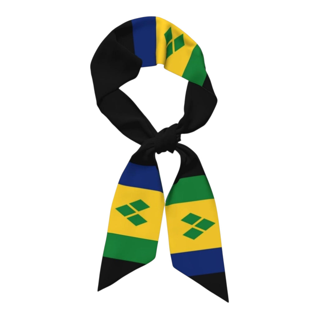 The Saint Vincent and the Grenadines Unisex Head Scarf, Necktie, handbag, backpack