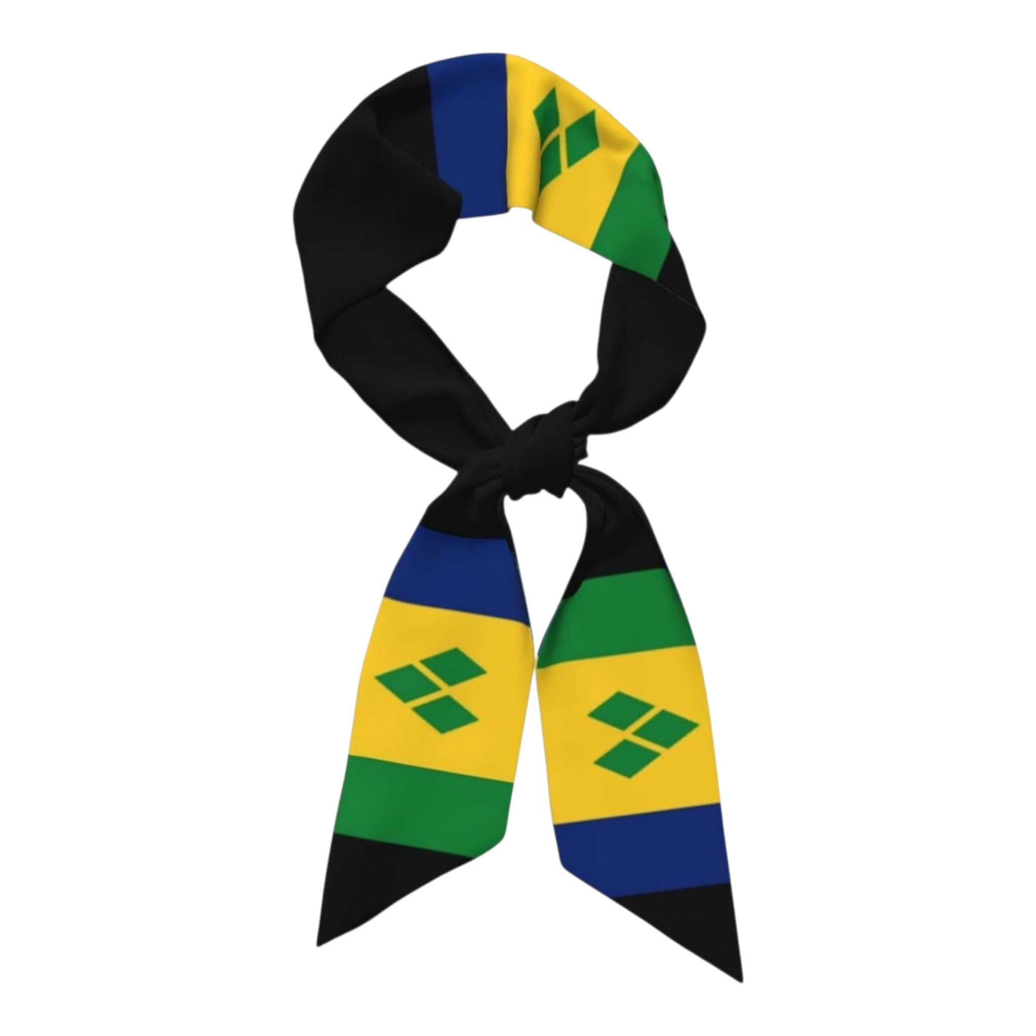 The Saint Vincent and the Grenadines Unisex Head Scarf, Necktie, handbag, backpack
