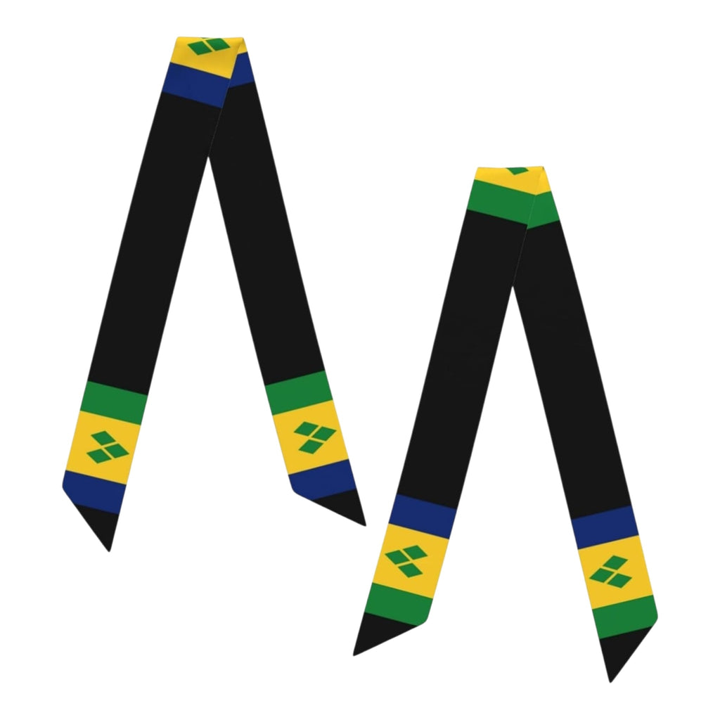 The Saint Vincent and the Grenadines Unisex Head Scarf, Necktie, handbag, backpack