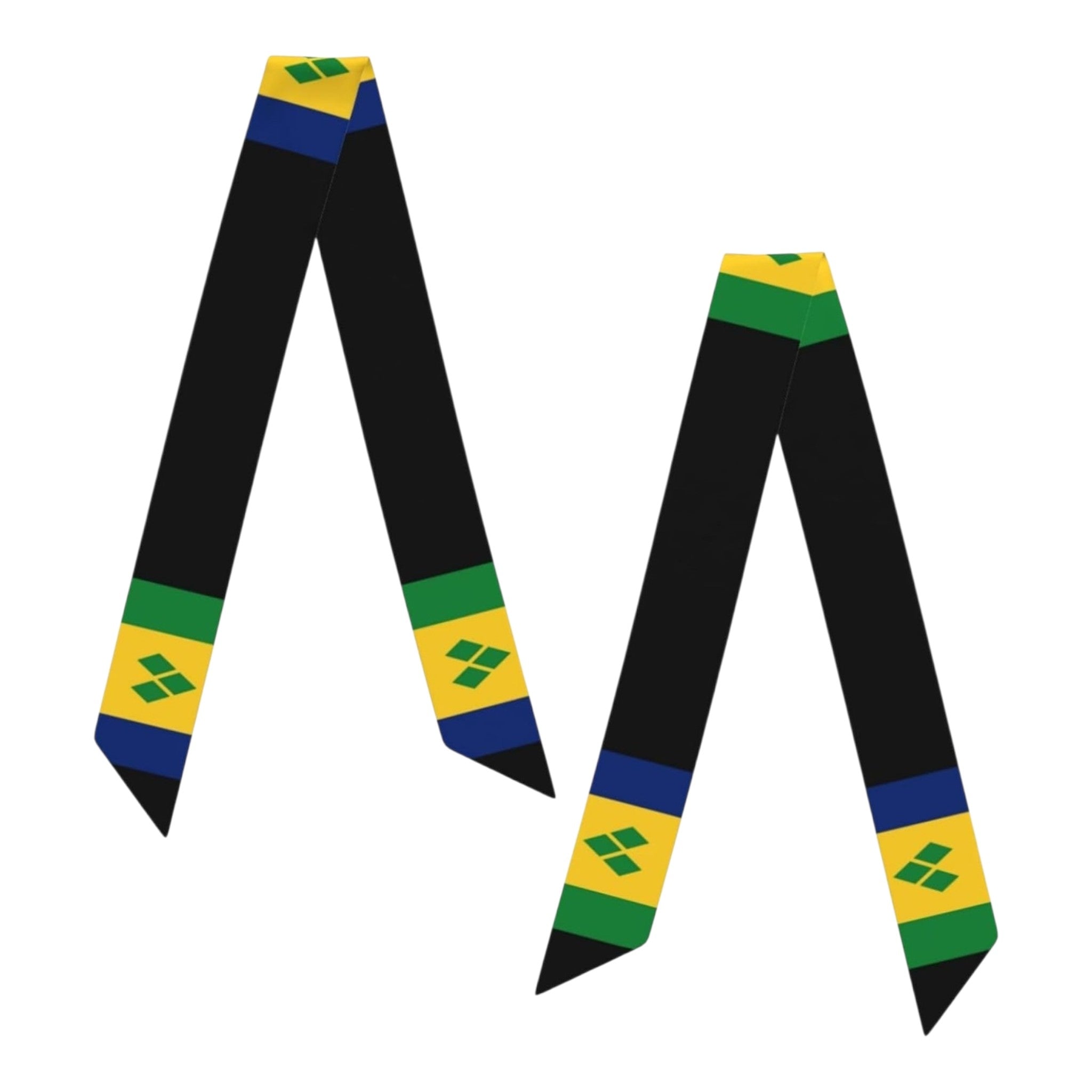 The Saint Vincent and the Grenadines Unisex Head Scarf, Necktie, handbag, backpack