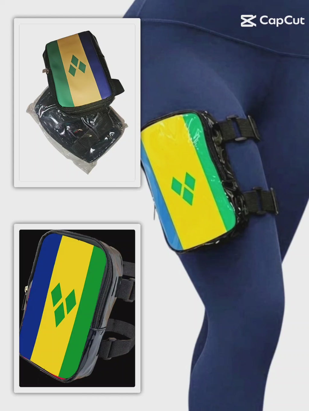St. Vincent Carnival Thigh Bag