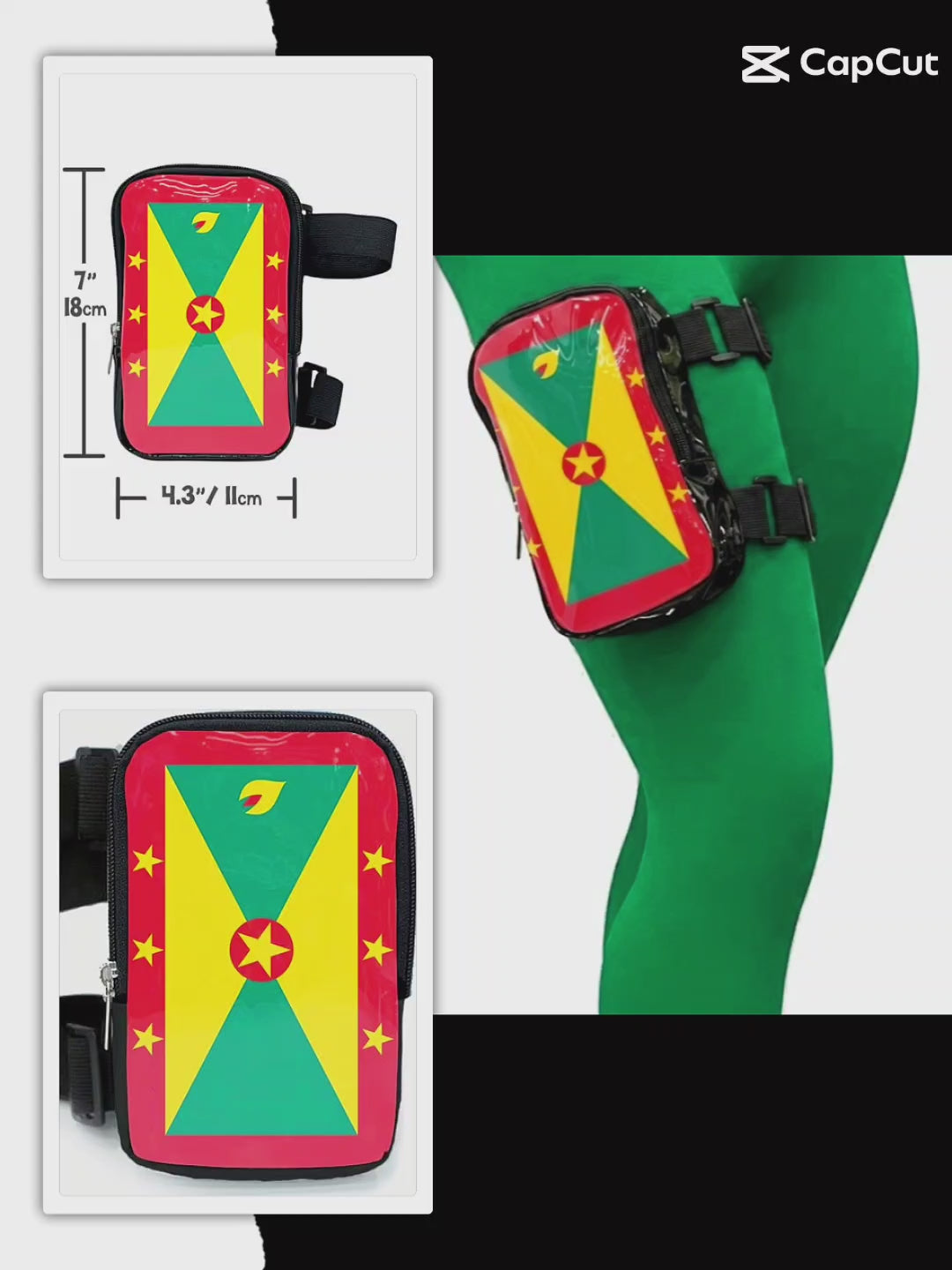 Grenada Carnival Thigh Bag