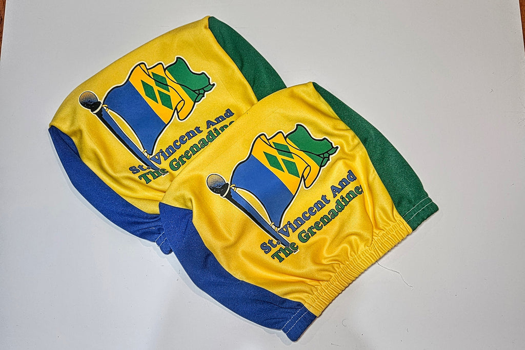 SVG Flag Car Headrest Covers (Set2)